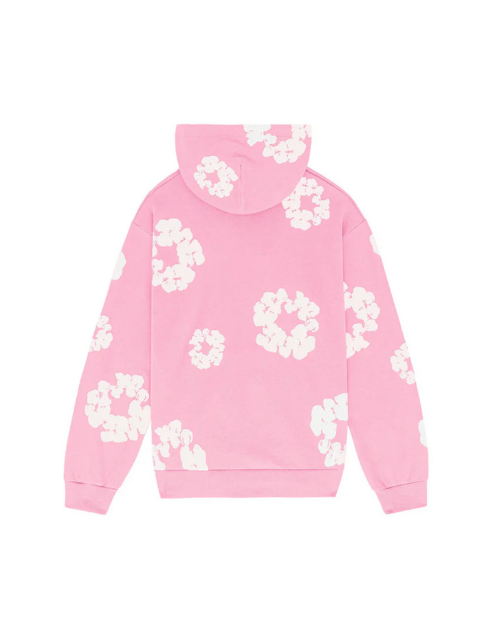 DENIM TEARS - THE COTTON WREATH HOODIE PINK Dripfit