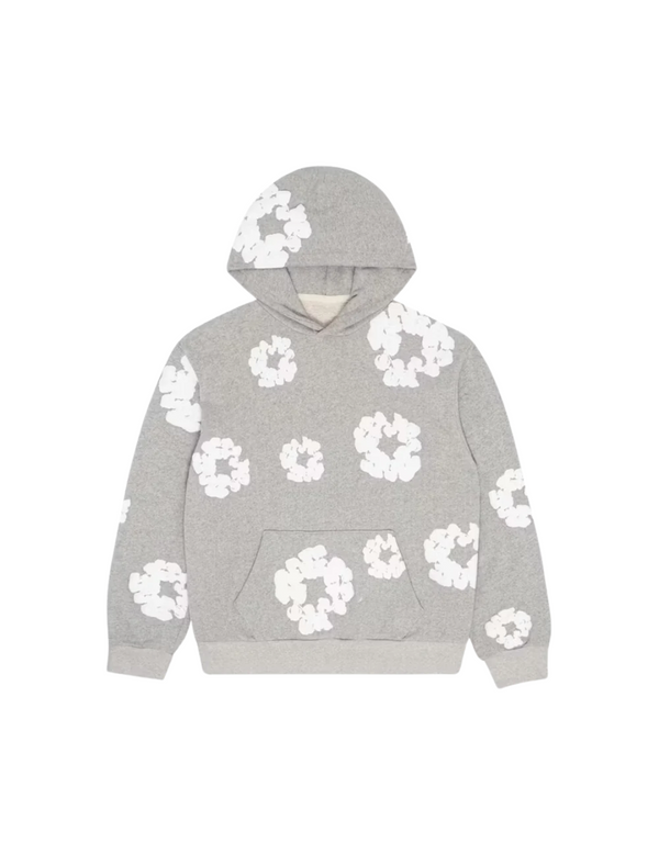 DENIM TEARS THE COTTON WREATH HOODIE GREY